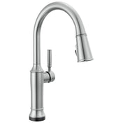 Renaldi Touchless Kitchen Faucet with Touch Technology in Lumicoat Arctic Stainless