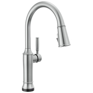 Renaldi Touchless Kitchen Faucet with Touch Technology in Lumicoat Arctic Stainless