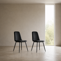 Scale | both chairs beside a full window reveal, showing their true size