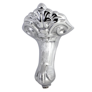 Cast Iron Tub Feet, Aqua Eden, Eagle Claw 4-Piece Set in Polished Chrome