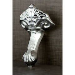 Cast Iron Tub Feet, Aqua Eden, Eagle Claw 4-Piece Set in Polished Chrome