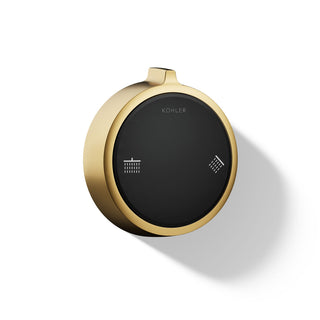 Anthem Duo Two-Outlet Shower Digital Control in Brushed Brass
