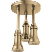 Pendant Full Rain Shower Head H2Okinetic® in Champagne Bronze