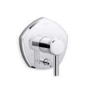 Occasion Rite-Temp Shower Valve Trim With Diverter And Lever Handle in Polished Chrome