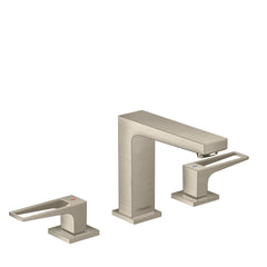 Metropol Low Flow Water Saving Widespread Bathroom Faucet in Brushed Nickel | product photo