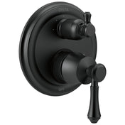 Cassidy Pressure Balance Monitor 14 Series Valve Trim in Matte Black