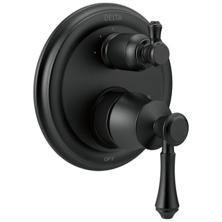 Cassidy Pressure Balance Monitor 14 Series Valve Trim in Matte Black