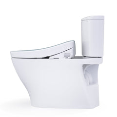 WASHLET®+ Nexus® Two-Piece Elongated 1.28 GPF Toilet with S2 Bidet Seat, Cotton White - MW4423346CEFG#01 | product photo