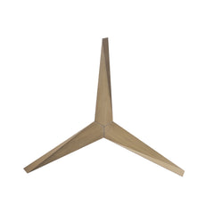 Ceiling Fan with 3 Plastic Blades, 56 In Blade Span, Matte Black