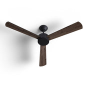 Ceiling Fan with 52 Inch Blade Span and DC Motor in Black