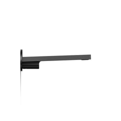 Composed Wall-Mount Tub Spout in Matte Black | product photo