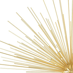 Chandelier, 14 Lights, Glass and Steel in Gold Leaf Finish