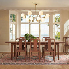 Chandelier, 16-Light Two-Tier, Opal White Glass Shades in Gold Finish