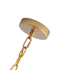 Chandelier, 28-Light Metal with Two Wagon Wheel Tiers, Gold