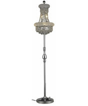 Chandelier, 6 Lights with Chrome Metal Finish