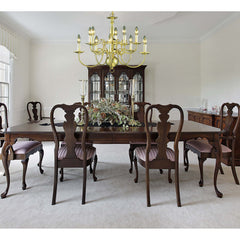 Chandelier with 10 Lights and Steel Frame in Polished Brass