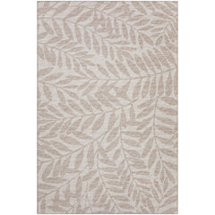 Chenille Area Rug, Rectangle 8' x 10' in Beige