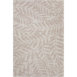 Chenille Area Rug, Rectangle 8' x 10' in Beige