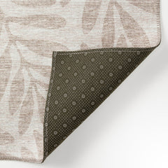 Chenille Area Rug, Rectangle 8' x 10' in Beige