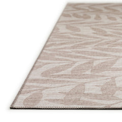Chenille Area Rug, Rectangle 8' x 10' in Beige