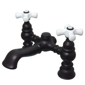 Clawfoot Tub Faucet, Heirloom, Two-Handle Deck Mount in Oil Rubbed Bronze