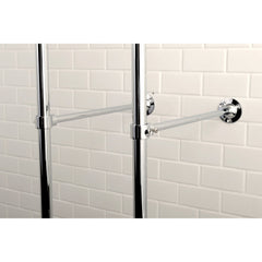 Clawfoot Tub Faucet Package, Heirloom, Three-Handle with Hand Shower in Polished Chrome