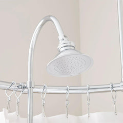 Clawfoot Tub Shower Conversion Kit, Gooseneck, with Handheld Shower in Chrome