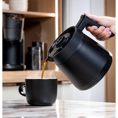 Coffee Maker, Smart Grind and Brew, Podless Single Serve, Carbon Black