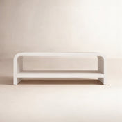 Coffee Table, 48-Inch Wide with Lower Shelf