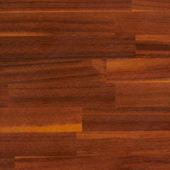 Coffee Table, Brown Acacia Wood Top with Black and Gold Iron Base