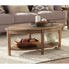 Coffee Table, Reclaimed Wood with Natural Lacquer Finish