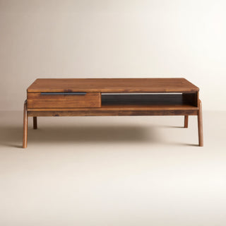 Coffee Table, Solid Acacia Wood in Brown