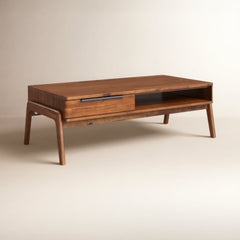 Coffee Table, Solid Acacia Wood in Brown