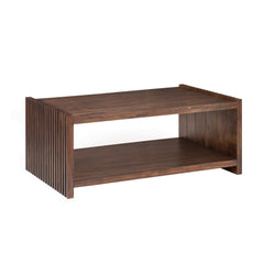 Coffee Table, Solid Mango Wood, Espresso Finish