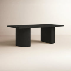 Coffee Table, Solid Mango Wood in Black