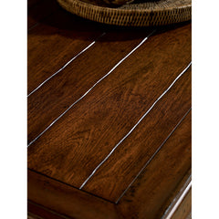 Coffee Table, Solid Wood in Mahogany with Distressed Finish