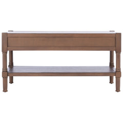 Coffee Table with 2 Drawers in Brown
