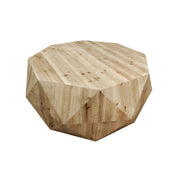 Coffee Table, Wood Construction in Natural