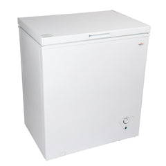 Compact Chest Freezer, 5 Cu. Ft., Adjustable Temperature Control, White