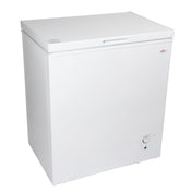 Compact Chest Freezer, 5 Cu. Ft., Adjustable Temperature Control, White