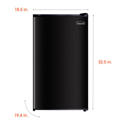 Compact Mini Refrigerator with Freezer, 3.5 Cubic Feet