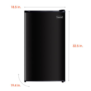Compact Mini Refrigerator with Freezer, 3.5 Cubic Feet