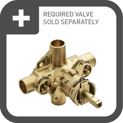 Complete Shower System, Posi-Temp, Pressure Balanced, Wall Mount, Polished Chrome