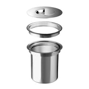 Compost System, Solon, Dual Mount, Stainless Steel, 1.8 Gallon