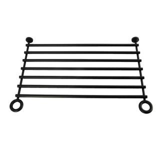 Console Leg Storage Shelf, Fauceture, 28 in Length in Matte Black