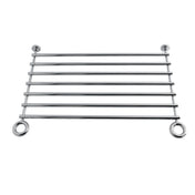 Console Leg Storage Shelf, Fauceture, Cut-to-Size in Polished Chrome