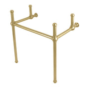 Console Sink Legs, Fauceture, Brass, Brushed Brass