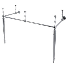 Console Sink Legs, Fauceture, Brass in Polished Chrome