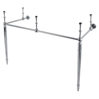 Console Sink Legs, Fauceture, Brass in Polished Chrome