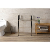 Console Sink Legs, Heirloom, Brass in Polished Nickel